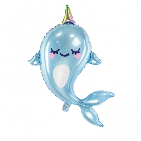 Ballon XL Baleine Bleue - Anniversaire pour enfants