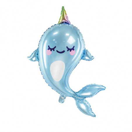 Ballon XL Baleine Bleue - Anniversaire pour enfants