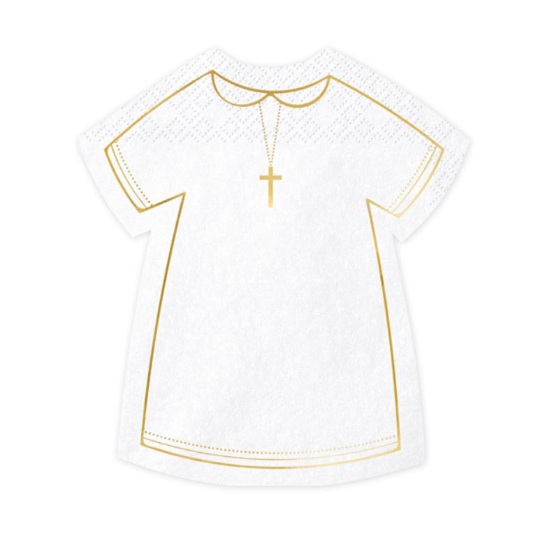 20 Serviettes en Papier - Baptême Communion