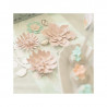 3 Fleurs en Papier à Monter Rose Vintage en Papier Décoration de Fête 3 Fleurs en Papier à Monter Rose Vintage en Papier Décoration de Fête