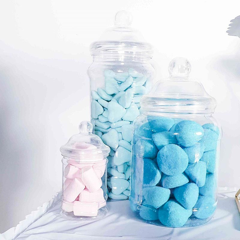 Grande Bonbonnière Plastique 2,500ml Premium - Candy Bar