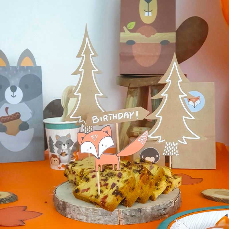 Decors A Gateau Decoration Ruse Comme Un Renard Anniversaire A Theme Decors A Gateau Decoration Ruse Comme Un Renard Anniversaire A Theme