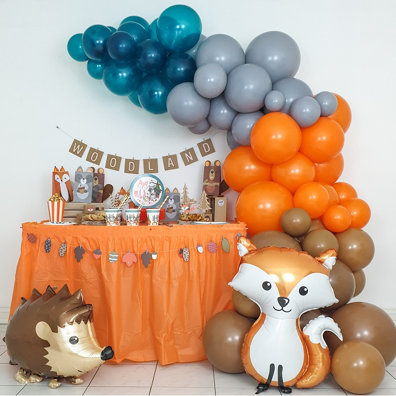 Sachets Cadeaux Invites Forme De Renard Anniversaire A Theme Enfant