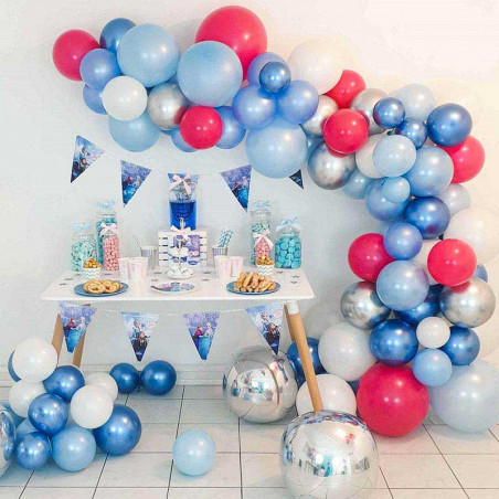 Ballon Holographique Reine des Neiges Disney pour Anniversaire et Fête Elsa et Anna Ballon Holographique Reine des Neiges Disney pour Anniversaire et Fête Elsa et Anna