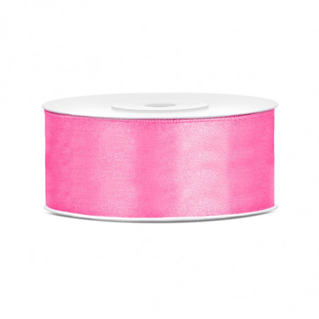 Grand Ruban 25mm Satin Rose