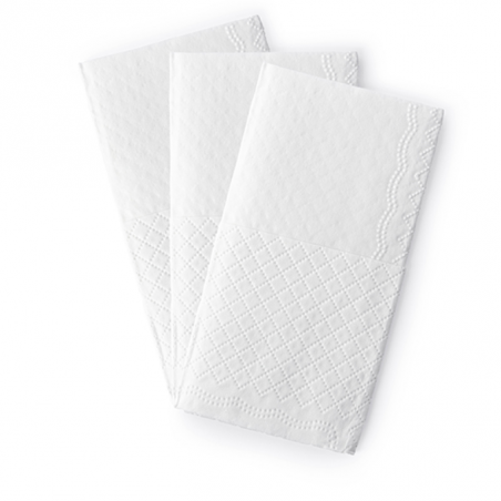 10 sachets de mouchoirs blancs en papier