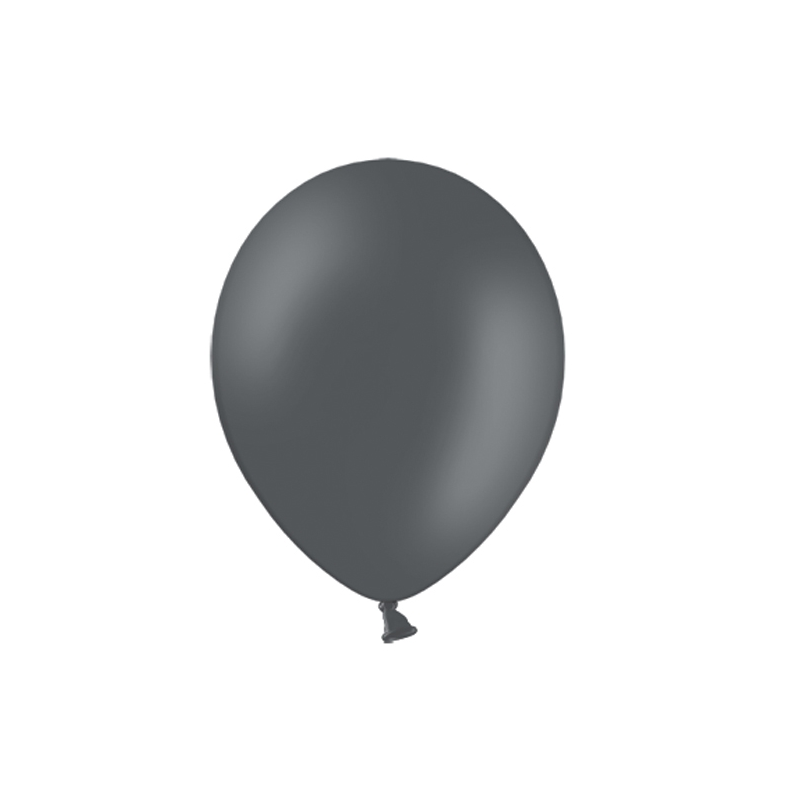100 Ballons Gonflables Latex Gris foncé Premium Décoration Fête