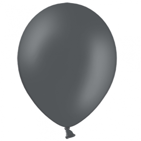 100 Ballons Gonflables Latex Gris foncé Premium Décoration Fête
