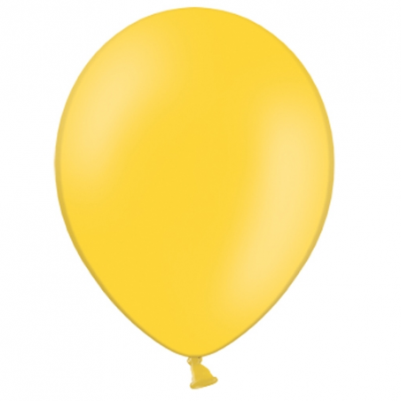 100 Ballons Gonflables Latex Jaune Orangé Premium Décoration Fête