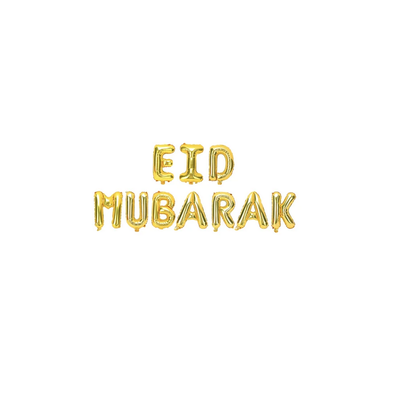 Banderole Eid Guirlande à Fanions Dorés