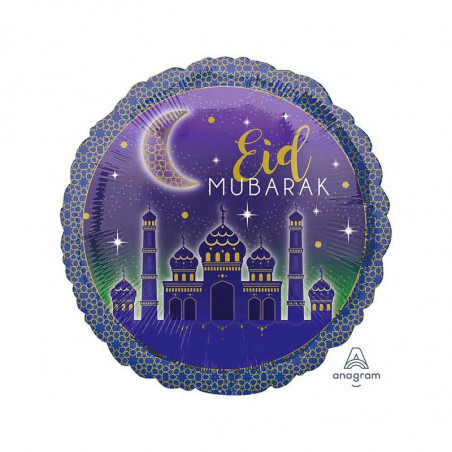 Ballon Alu Rond EID MUBARAK