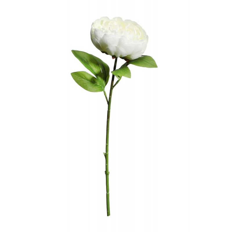 grande pivoine blanche gros bouton fleur artificielle