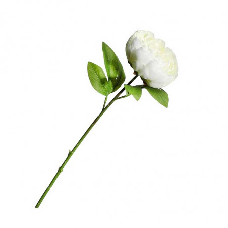 Pivoine Crème Gros Bouton Fleur Artificielle Premium Pivoine Crème Gros Bouton Fleur Artificielle Premium