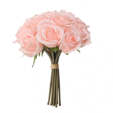 Gros bouquet de roses Fleurs Artificielles Premium