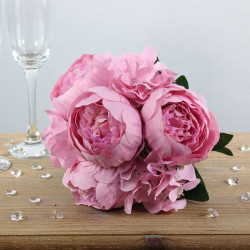 Bouquet De Fleurs Roses Fleur Artificielle Decoration De Fete Bouquet De Fleurs Roses Fleur Artificielle Decoration De Fete