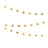 Guirlande Etoiles Glitter Doré Décoration de fête