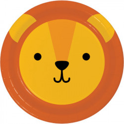 Grandes Assiettes Lion Anniversaire Decoration De Table Grandes Assiettes Lion Anniversaire Decoration De Table