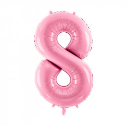 Ballon Chiffre 8 Huit Decoration Rose Gris Anniversaire Fille Ballon Chiffre 8 Huit Decoration Rose Gris Anniversaire Fille