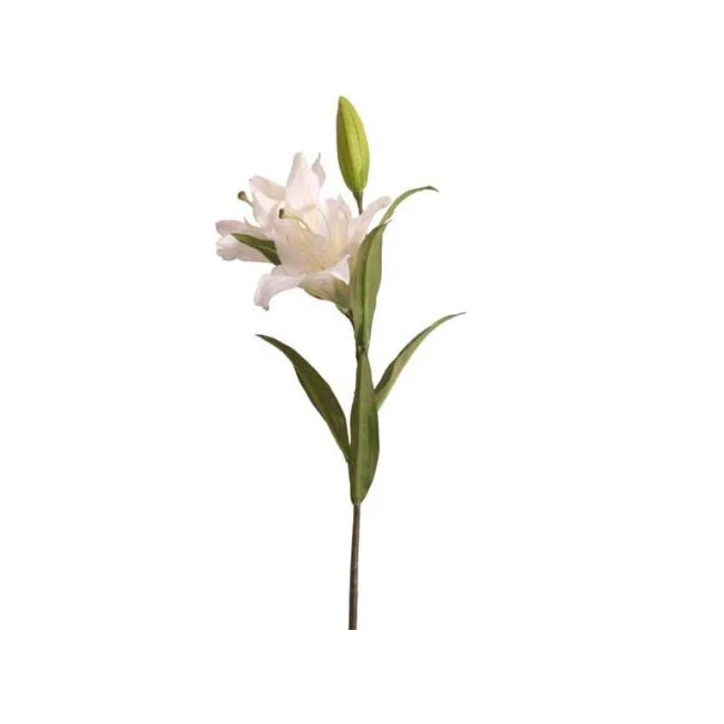 Lys blanc fleur artificielle decoration de fete intemporelle