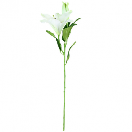 Grand Lys Blanc Fleur Artificielle - Décoration de fête