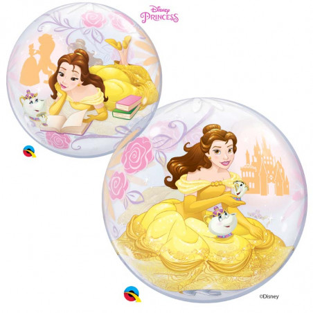 Ballon Géant Bulle Princesses Disney La Belle et la Bête - Bubble