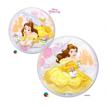 Ballon Géant Bulle Princesses Disney La Belle et la Bête - Bubble