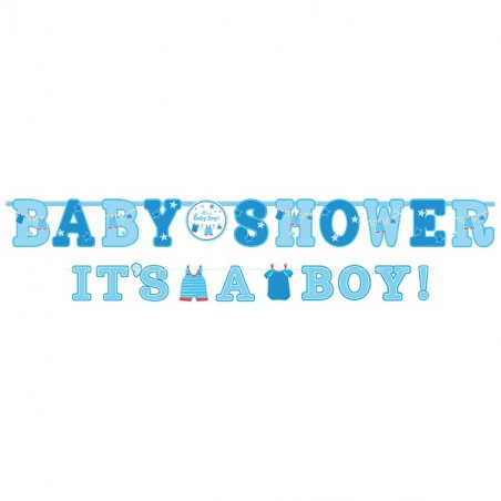 Banderole Baby Shower It's A Boy Garçon
