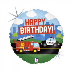 Anniversaire Theme Pompier Collection Deco De Fete Garcon