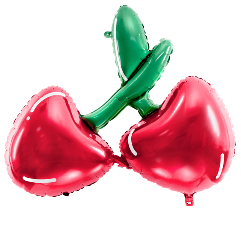 Grand Ballon Alu Mylar Cerises Fruit Rouge Decoration Anniversaire Grand Ballon Alu Mylar Cerises Fruit Rouge Decoration Anniversaire