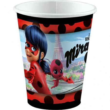 Gobelets Ladybug Miraculous Coccinelle