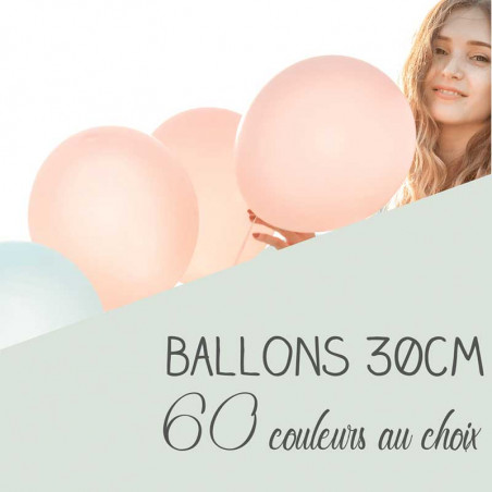 10 ballons organiques à vos couleurs - 60 couleurs au choix 10 ballons organiques à vos couleurs - 60 couleurs au choix