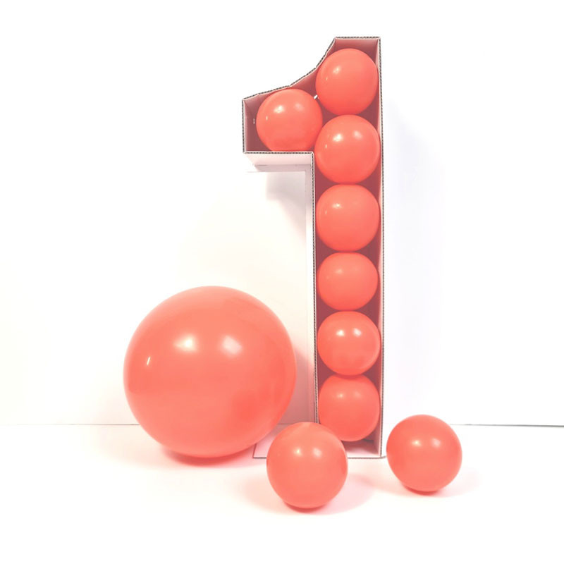 structure ballons chiffre mosaique cadre le ballon élégant