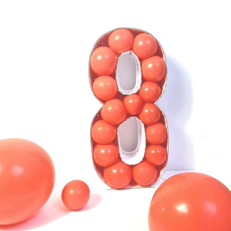 Structure Ballons Chiffre Polystyrene 150cm (0 à 9)