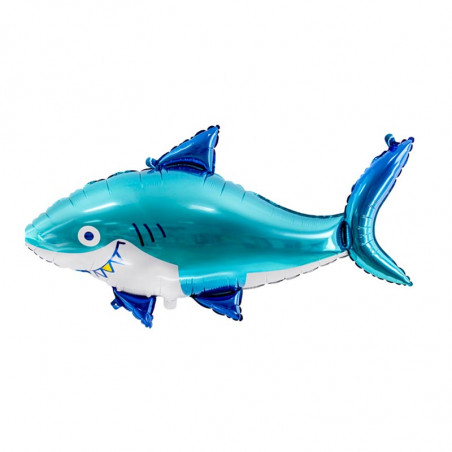 Ballon Alu en Forme de Requin Bleu