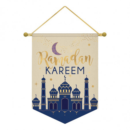 Drapeau Tissu Ramadan Kareem