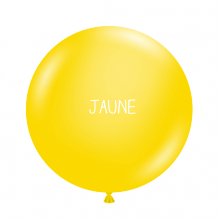 Jumbo - Ballon XL - 60 couleurs au choix