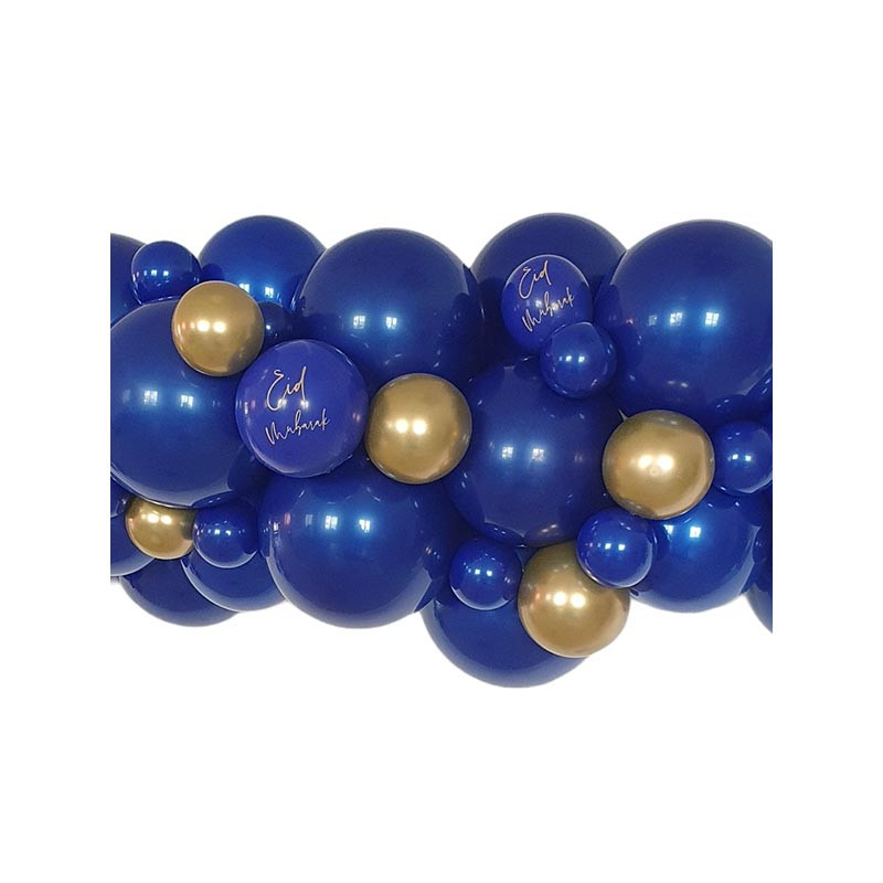Guirlande de ballons organiques Eid Mubarak