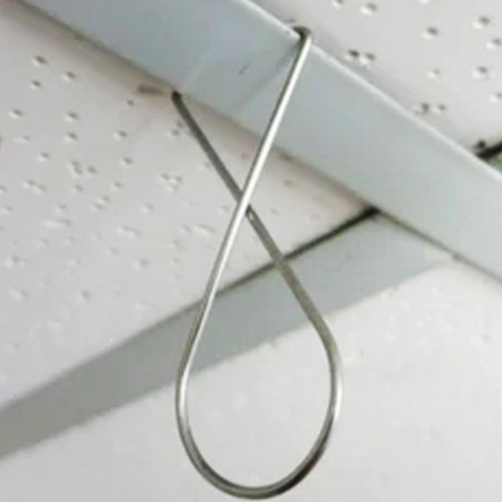 5 accroches métal pour faux plafond Accessoire Pro - Décorations de ballons