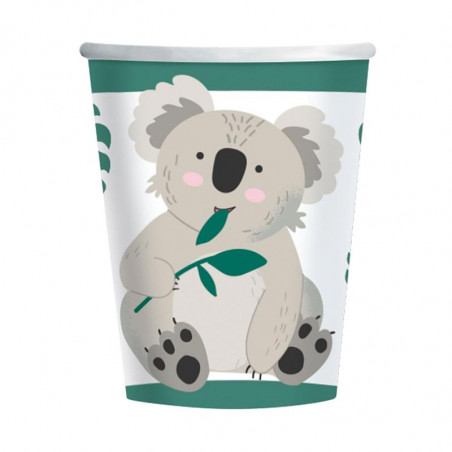 Gobelets en papier Koala Anniversaire à thème Gobelets en papier Koala Anniversaire à thème