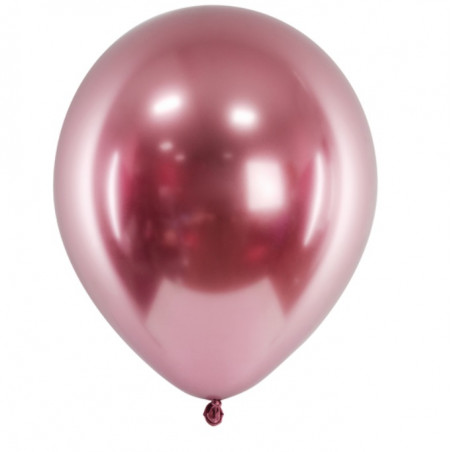 100 Ballons Chromés - 30cm - 8 couleurs