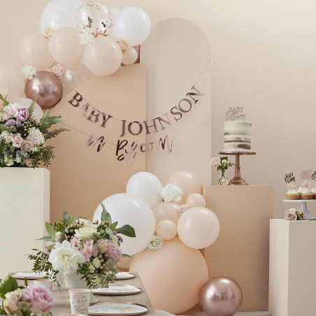 Grandes Assiettes Baby in Bloom Rose Gold - Rose Cuivré