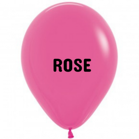 mini ballon sempertex rose