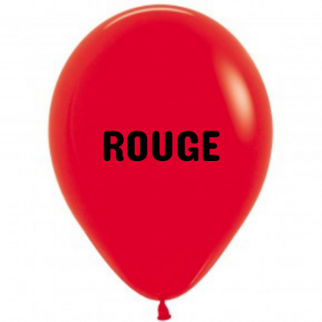 mini ballon sempertex rouge