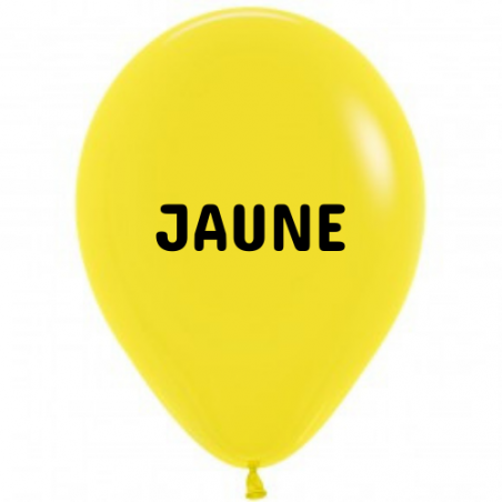 mini ballon sempertex jaune