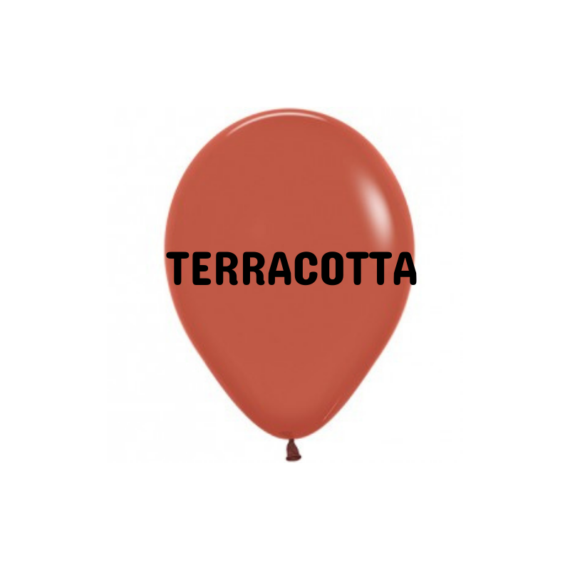 mini ballon sempertex terracotta