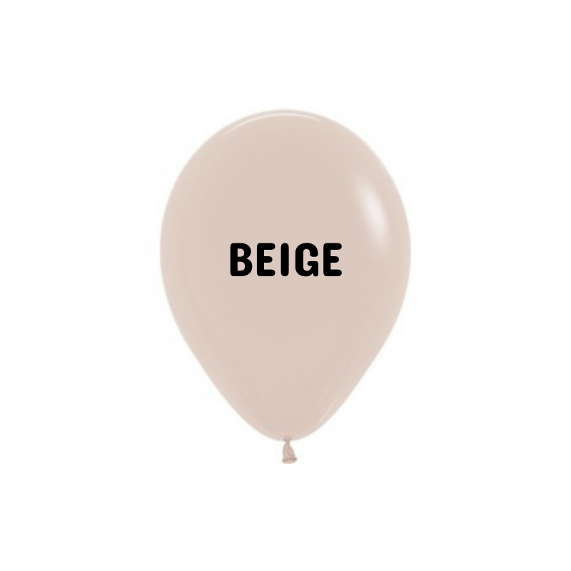 mini ballon sempertex beige