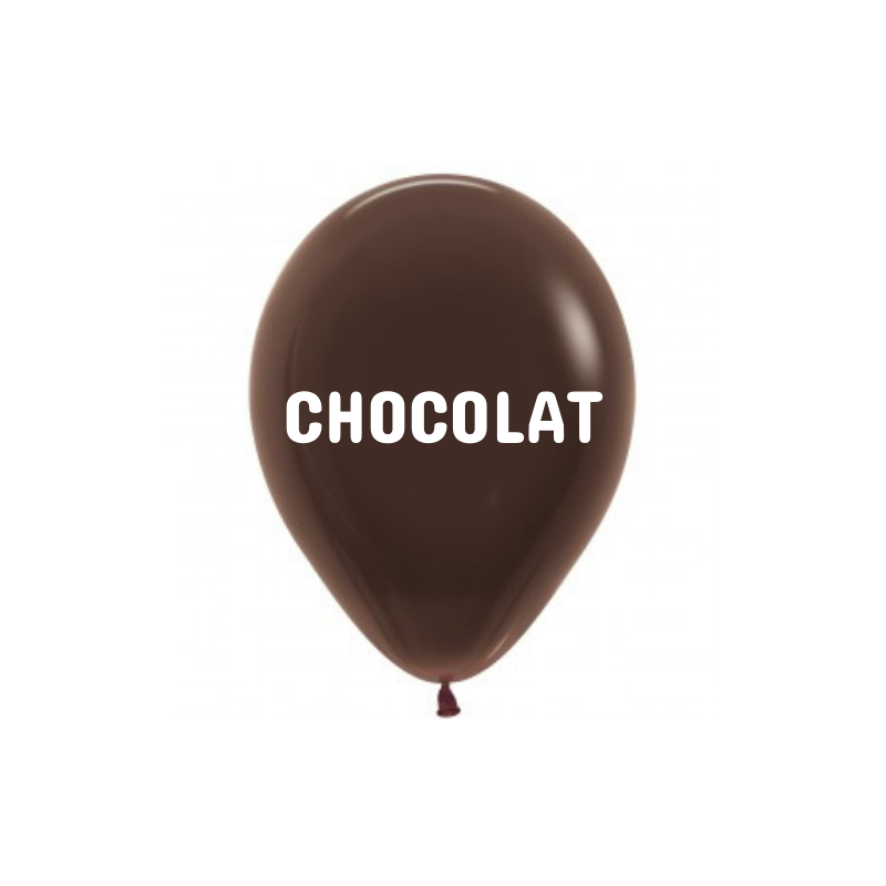 mini ballon sempertex chocolat