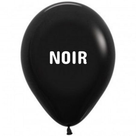 mini ballon sempertex noir