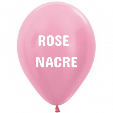 mini ballon sempertex rose nacré mini ballon sempertex rose nacré