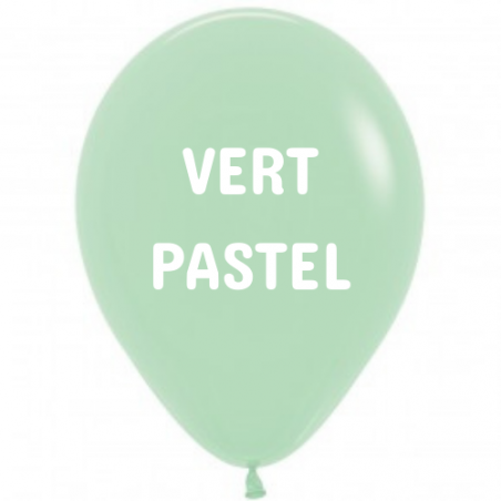 mini ballon sempertex vert pastel